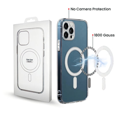 Ovitek MagSafe za Apple iPhone 17 Pro Max, OEM, prozoren, transparenten