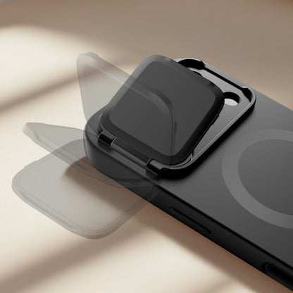 Ovitek MagSafe za Apple iPhone 17 Pro, Tech-Protect, Kevlar Aura, Črn