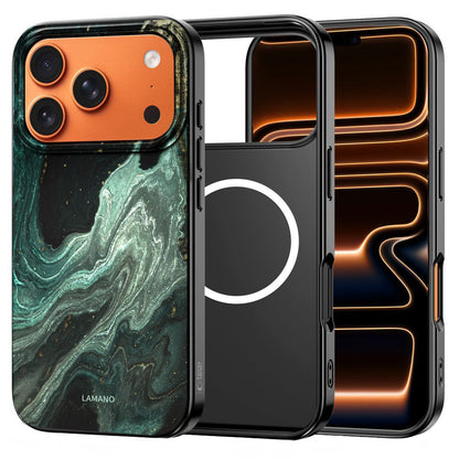 Ovitek MagSafe za Apple iPhone 17 Pro Max, Tech-Protect, Lamano Aura, Zelen