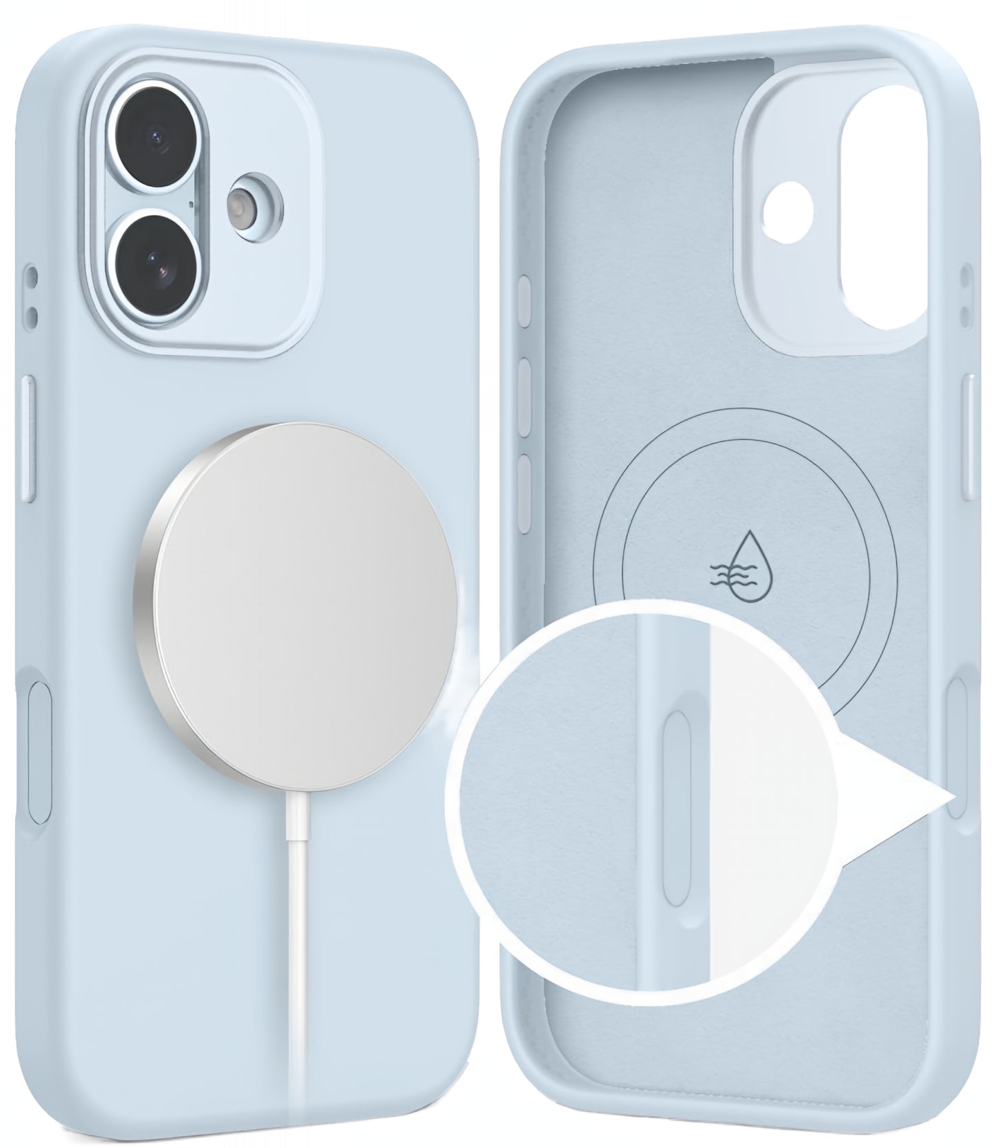 Ovitek MagSafe za Apple iPhone 17, Tech-Protect, Uniq, Modra