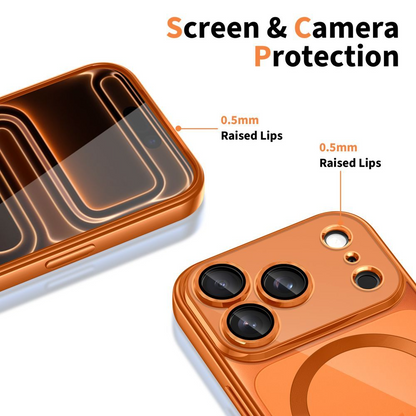 Ovitek MagSafe za Apple iPhone 17 Pro, Tech-Protect, Magflex, Oranžen
