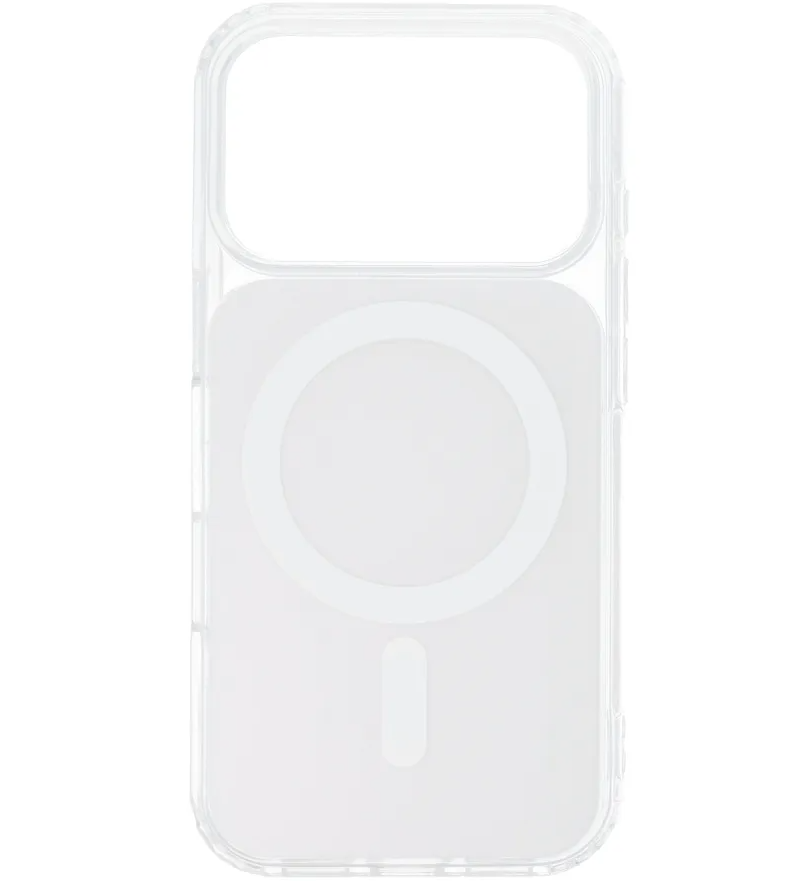 MagSafe ovitek za Apple iPhone 17e / 16e, OEM, Clear Fusion Mag Cover, bel