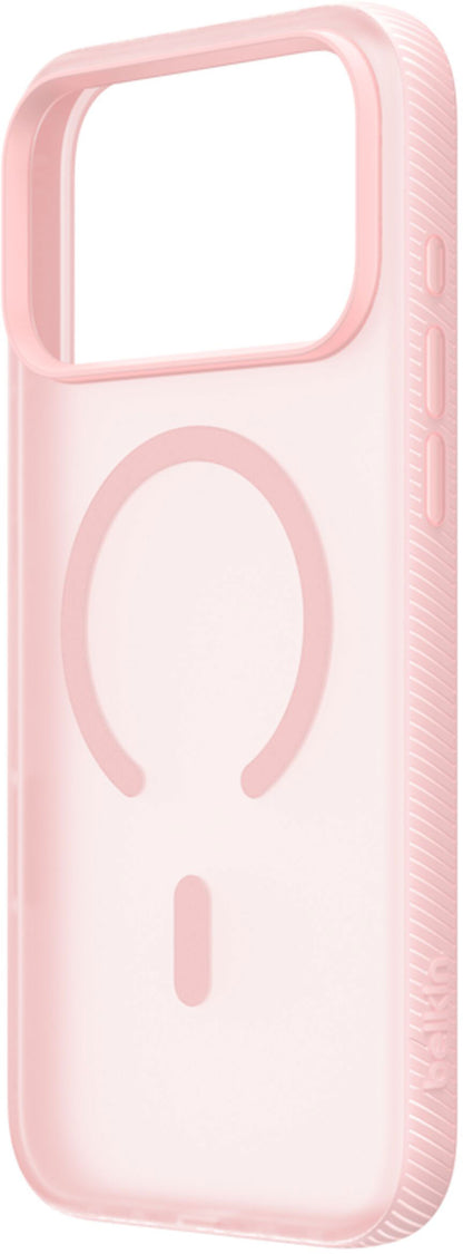 MagSafe Case for Apple iPhone 17 Pro, Belkin, SheerForce Grip, Pink MSA035hqPK