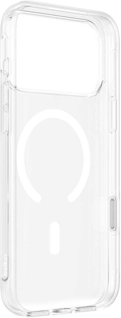 MagSafe Case for Apple iPhone 17 Pro Max, Belkin, SheerForce Clear, Transparent MSA032hqCL