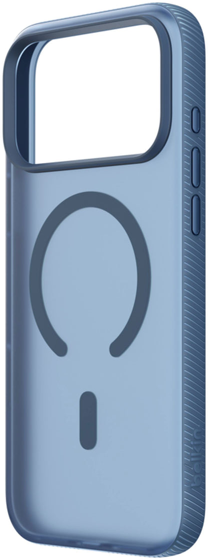 MagSafe ovitek za Apple iPhone 17 Pro Max, Belkin, SheerForce Grip, mornarsko modra MSA036hqNY