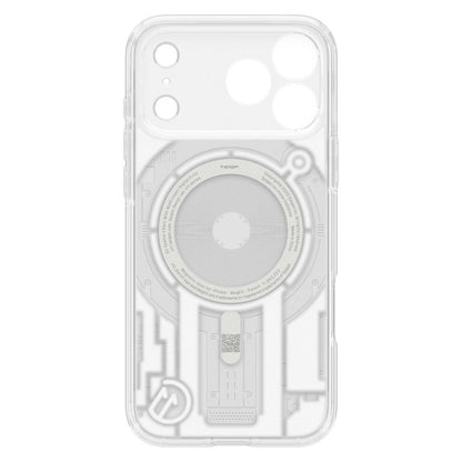 MagSafe ovitek za Apple iPhone 18 Pro / 17 Pro, Spigen, C11 Ultra Hybrid MagFit Element, bela ACS12308