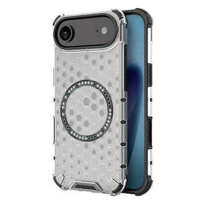 Ovitek MagSafe za Apple iPhone 17 Air, Techsuit, HoneyComb Shield, Bela