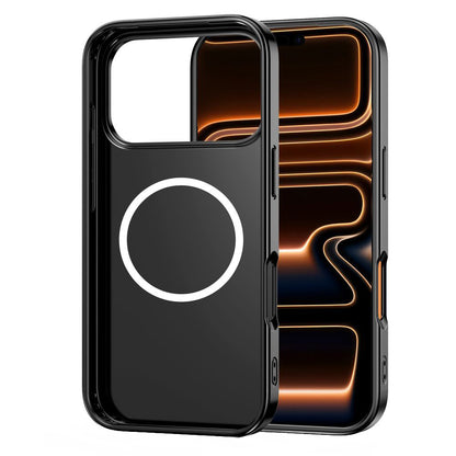 Ovitek MagSafe za Apple iPhone 17 Pro Max, Tech-Protect, Lamano Velvet Night, Črn