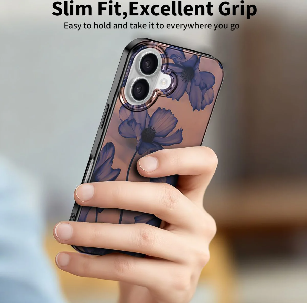 Ovitek MagSafe za Apple iPhone 16, Tech-Protect, Lamano Velvet Night, Črn