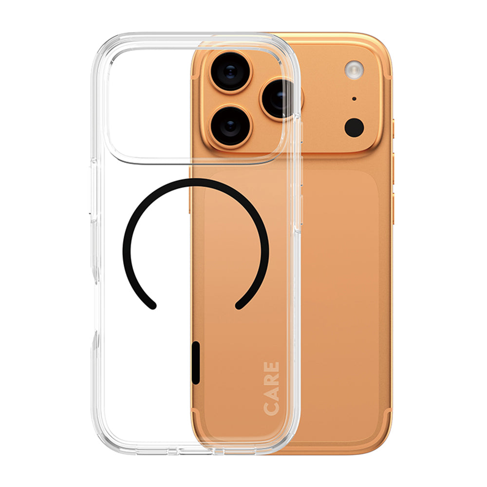 Ovitek MagSafe za Apple iPhone 17 Pro, PanzerGlass, Care Urban Explorer, Prozorno Bel, Ponovno zapakirano