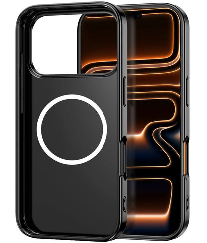 Ovitek MagSafe za Apple iPhone 17 Pro, Tech-Protect, Lamano Leopard, Črn