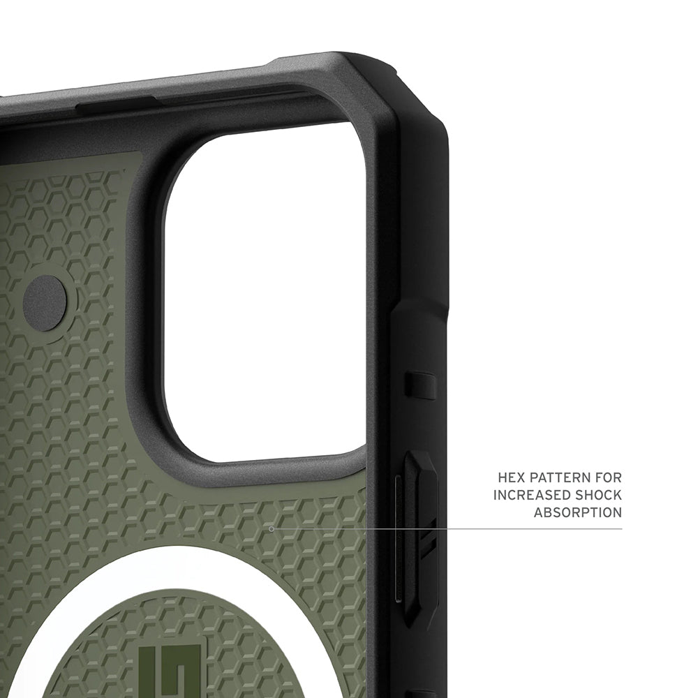 MagSafe Case for Apple iPhone 17 Pro, Urban Armor Gear, Pathfinder, Green, Resealed