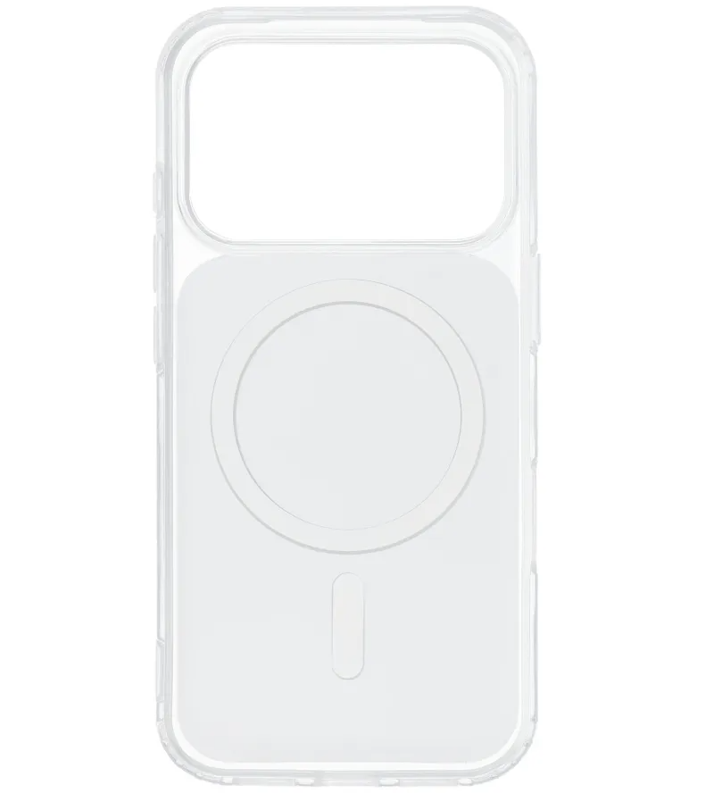MagSafe ovitek za Apple iPhone 17e / 16e, OEM, Clear Fusion Mag Cover, bel