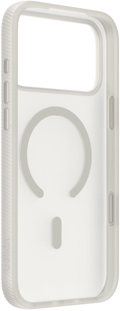MagSafe ovitek za Apple iPhone 17 Pro Max, Belkin, SheerForce Grip, Bež MSA036hqSA