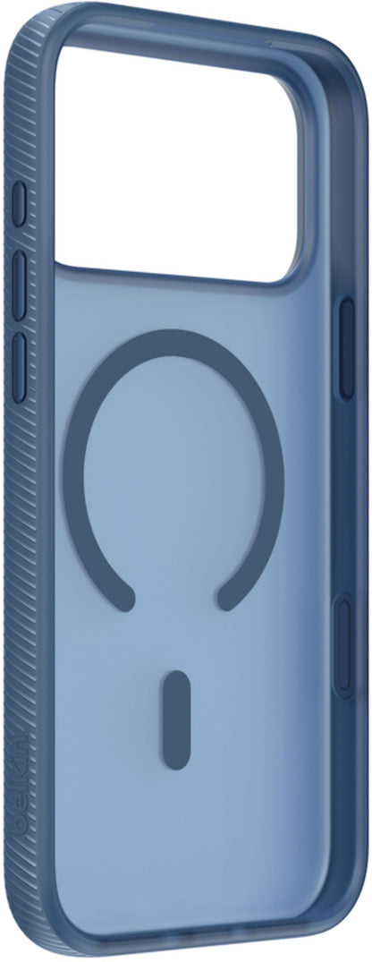MagSafe ovitek za Apple iPhone 17 Pro Max, Belkin, SheerForce Grip, mornarsko modra MSA036hqNY