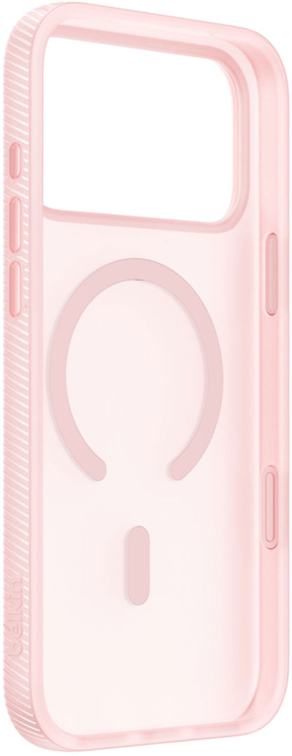 MagSafe ovitek za Apple iPhone 17 Pro Max, Belkin, SheerForce Grip, Roza MSA036hqPK