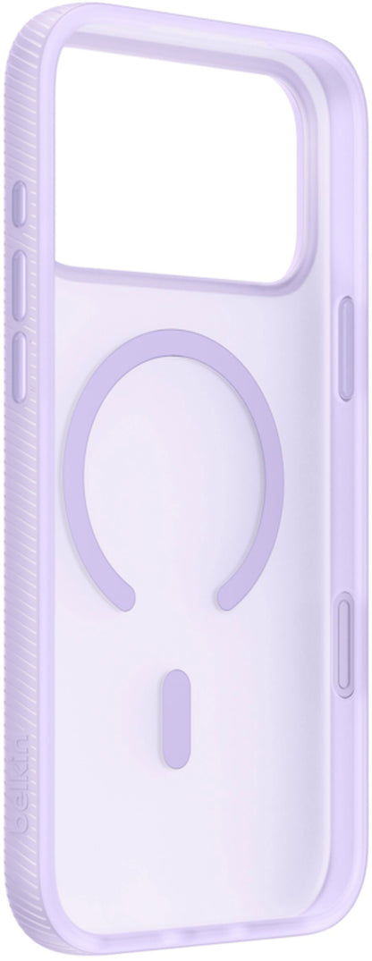 Ovitek MagSafe za Apple iPhone 17 Pro Max, Belkin, SheerForce Grip, Vijolična MSA036hqLV