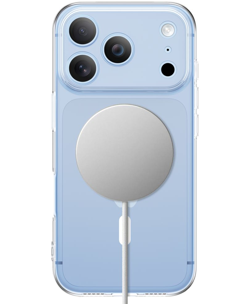 MagSafe ovitek za Apple iPhone 18 Pro / 17 Pro, Tech-Protect, Flexair, Prozoren