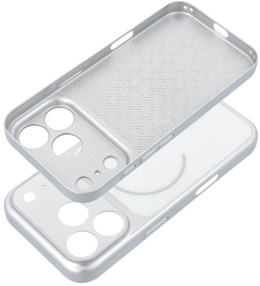 MagSafe ovitek za Apple iPhone 18 Pro / 17 Pro, OEM, Make 18, srebrn
