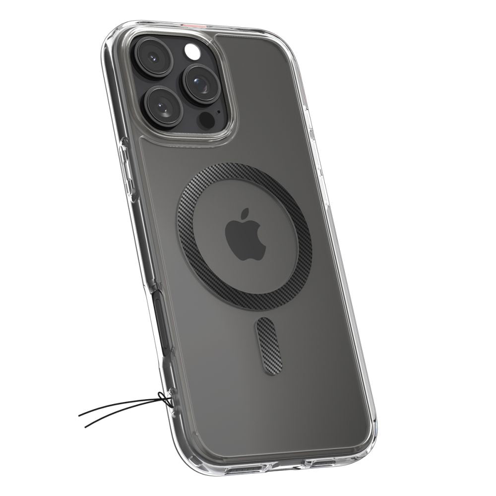 Ohišje MagSafe za Apple iPhone 16 Pro, Spigen, Ultra Hybrid, sivo ACS08131 