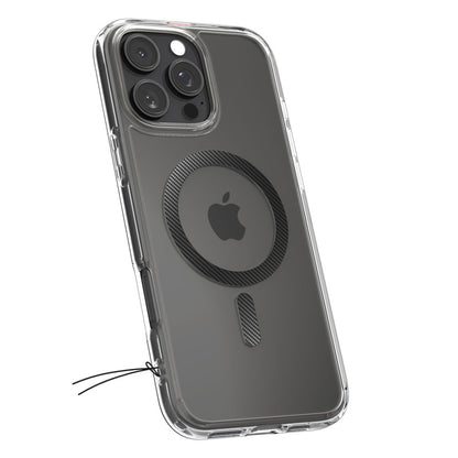 Ohišje MagSafe za Apple iPhone 16 Pro, Spigen, Ultra Hybrid, sivo ACS08131 