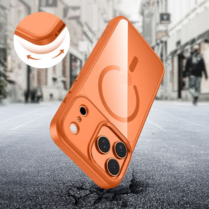 Ovitek MagSafe za Apple iPhone 17 Pro, Tech-Protect, Magmat, Oranžen