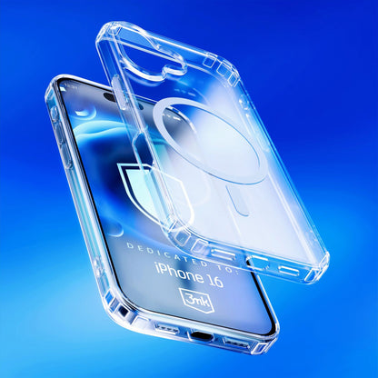 MagSafe Case for Apple iPhone 16 Plus, 3MK, MagCase, MagCase, Clear 