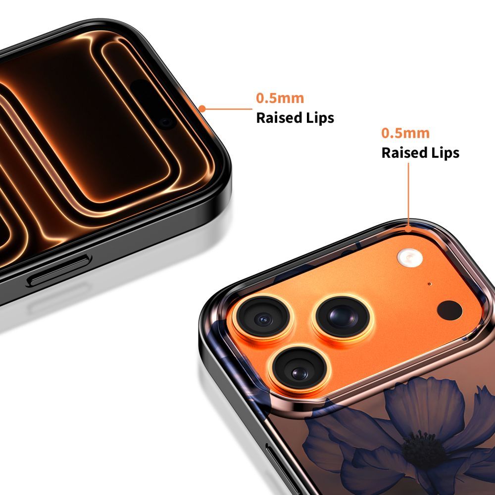 Ovitek MagSafe za Apple iPhone 17 Pro Max, Tech-Protect, Lamano Velvet Night, Črn