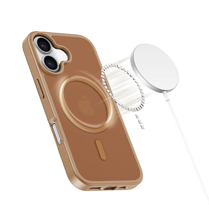 Ovitek MagSafe za Apple iPhone 17, Tech-Protect, BasicMag, Rjava