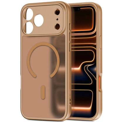 Ovitek MagSafe za Apple iPhone 17 Pro Max, Tech-Protect, BasicMag, Mat rjava