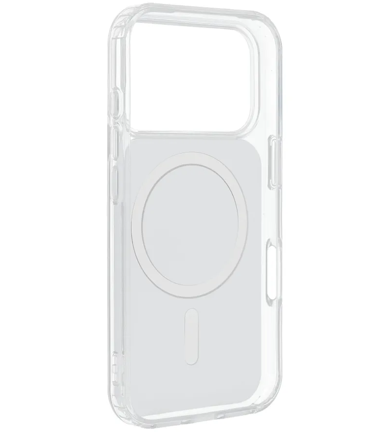 MagSafe ovitek za Apple iPhone 17e / 16e, OEM, Clear Fusion Mag Cover, bel
