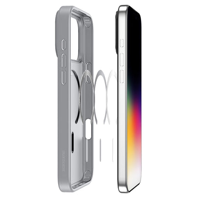Ovitek MagSafe za Apple iPhone 17 Pro, DUX DUCIS, Yind, Siva
