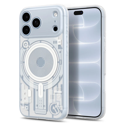 MagSafe ovitek za Apple iPhone 18 Pro / 17 Pro, Spigen, C11 Ultra Hybrid MagFit Element, bela ACS12308