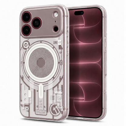 MagSafe ovitek za Apple iPhone 18 Pro Max / 17 Pro Max, Spigen, C11 Ultra Hybrid MagFit Element, bel ACS12307