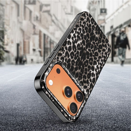 Ovitek MagSafe za Apple iPhone 17 Pro, Tech-Protect, Lamano Leopard, Črn