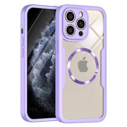 MagSafe ovitek za Apple iPhone 11 Pro Max, Techsuit, ColorVerse 360, Vijoličen