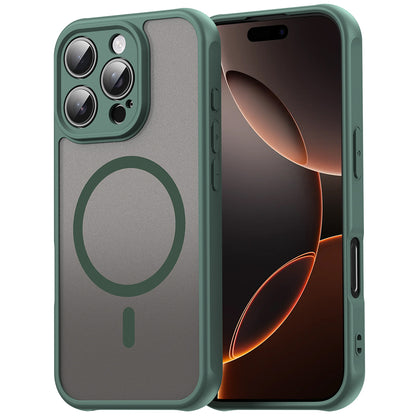 Ovitek MagSafe za Apple iPhone 11, Techsuit, HaloFrost II, Zelen