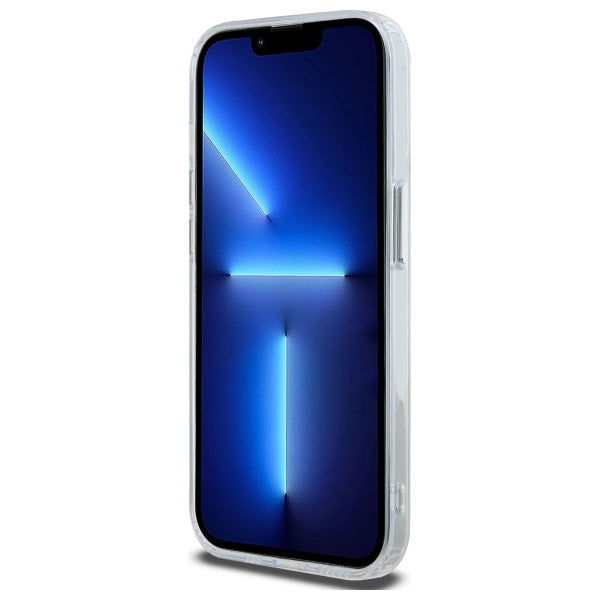 MagSafe Case for Apple iPhone 12 / 12 Pro, Karl Lagerfeld, IML Metal Choupette's Head, White