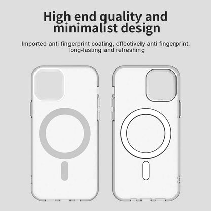 Ovitek MagSafe za Apple iPhone 12 / 12 Pro, Techsuit, CandyCase, Bela