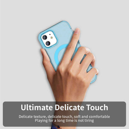 MagSafe ovitek za Apple iPhone 12 / 12 Pro, Techsuit, CandyCase, modra