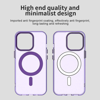 MagSafe Case for Apple iPhone 12 Pro Max, Techsuit, CandyCase, Purple