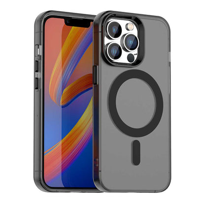 MagSafe ovitek za Apple iPhone 12 Pro Max, Techsuit, CandyCase, Črn