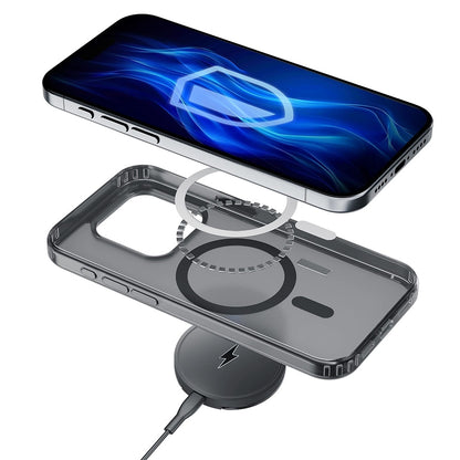 MagSafe ovitek za Apple iPhone 13 Pro Max, 3MK, Frosty MagCase, Črna mat