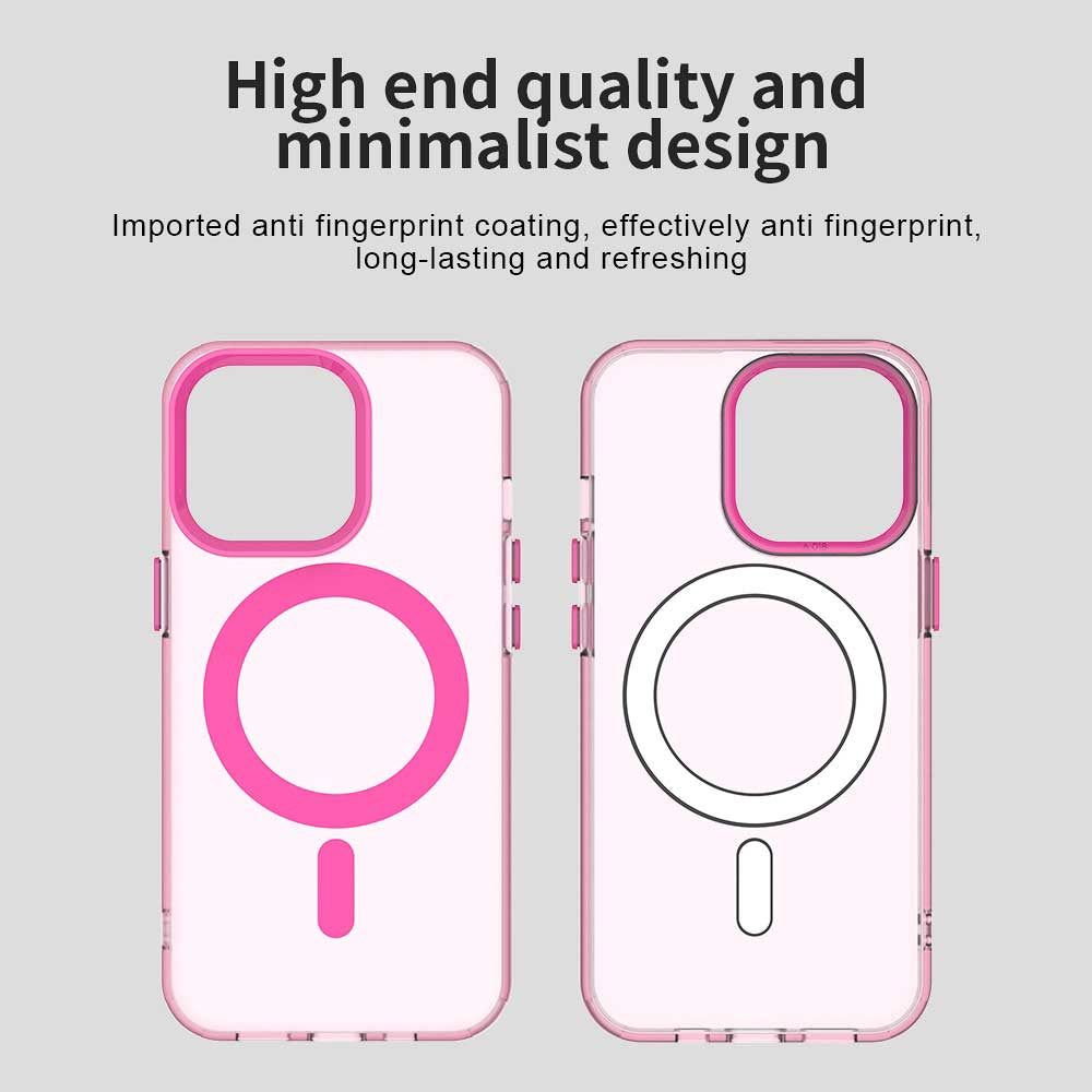 MagSafe ovitek za Apple iPhone 13 Pro, Techsuit, CandyCase, roza