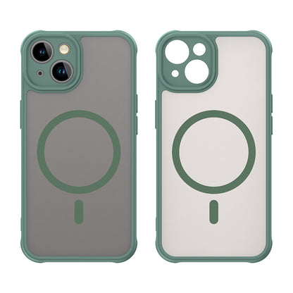 MagSafe ovitek za Apple iPhone 13, Techsuit, HaloFrost II, Zelen