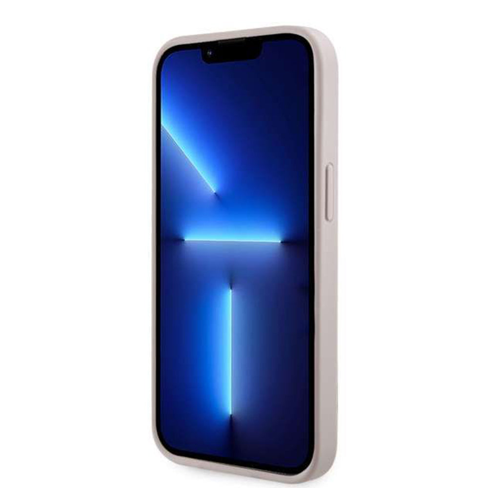 Ovitek MagSafe za Apple iPhone 14, Guess, GCube Stripes, Roza