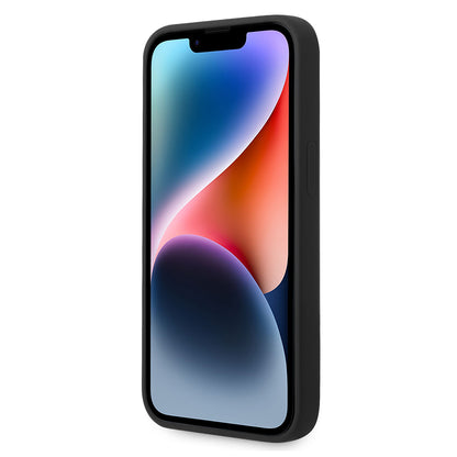 MagSafe Case for Apple iPhone 14 Plus, Karl Lagerfeld, Silicone Choupette's Head, Black