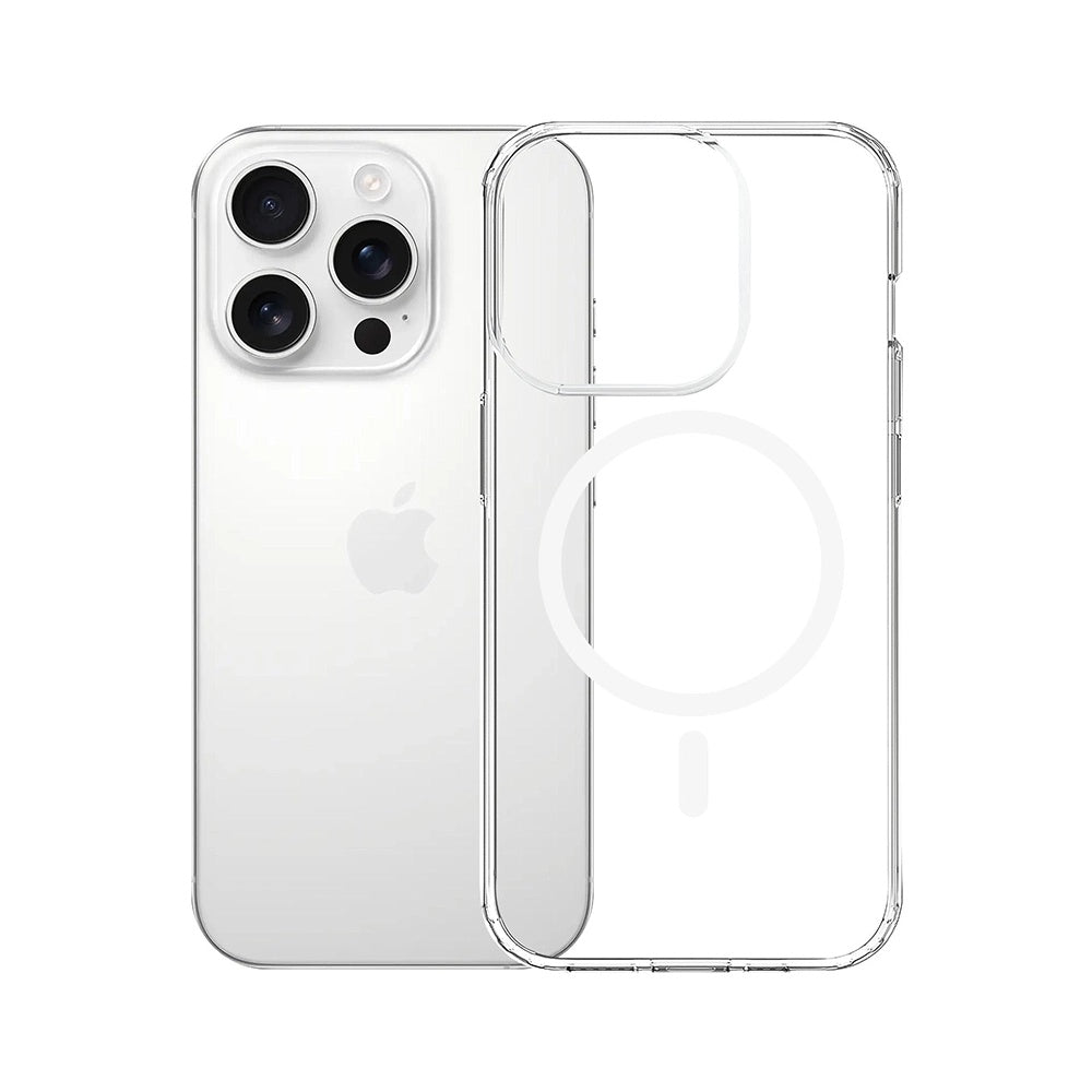 MagSafe ovitek za Apple iPhone 14 Pro, 3MK, Armor MagCase, Prozoren