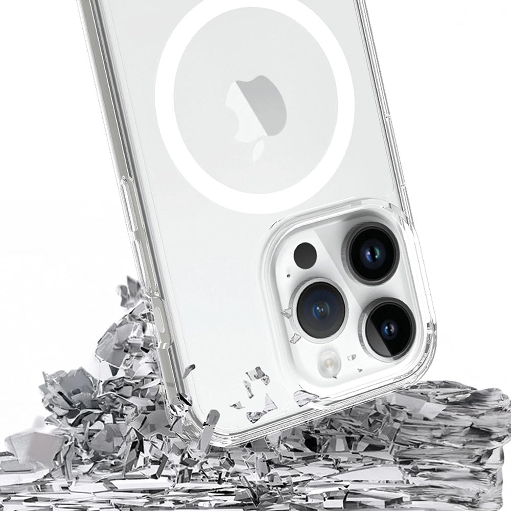 MagSafe ovitek za Apple iPhone 14 Pro, 3MK, Armor MagCase, Prozoren