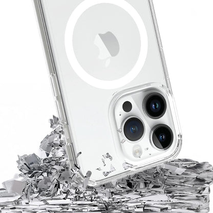 MagSafe ovitek za Apple iPhone 14 Pro, 3MK, Armor MagCase, Prozoren